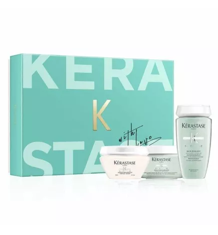 KÉRASTASE - COFANETTO SPÉCIFIQUE BAIN DIVALENT (250ml) + MASQUE REHYDRATANT (200ml) + ARIGILLA
