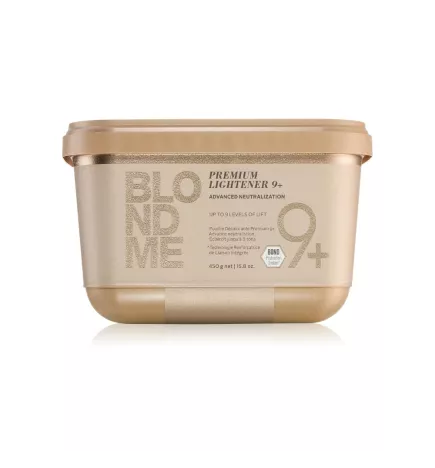 SCHWARZKOPF PROFESSIONAL - BLONDME PREMIUM LIGHTENER 9+ (450ml) Decolorante