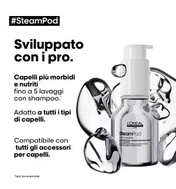 L'Oreal Professionnel - Steampod Siero lisciante (50ml) Trattamento lisciante professionale