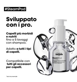 L'Oreal Professionnel - Steampod Siero lisciante (50ml) Trattamento lisciante professionale