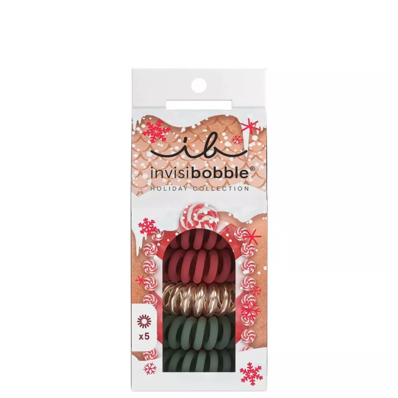 INVISIBOBBLE - Holidays Snow Place Like Home Set (Pack of 5) INVISIBOBBLE - Holidays Snow Place Like Home Set (Pack of 5)