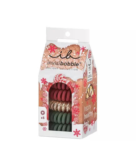 INVISIBOBBLE - Holidays Snow Place Like Home Set (Pack of 5)