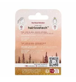 INVISIBOBBLE - SET HOLIDAYS RED NOSE REINDEER (Pack of 4)