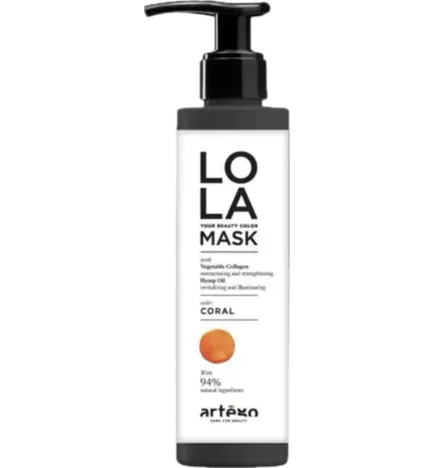 ARTEGO - LOLA MASK CORAL (200ml) Maschera colorante
