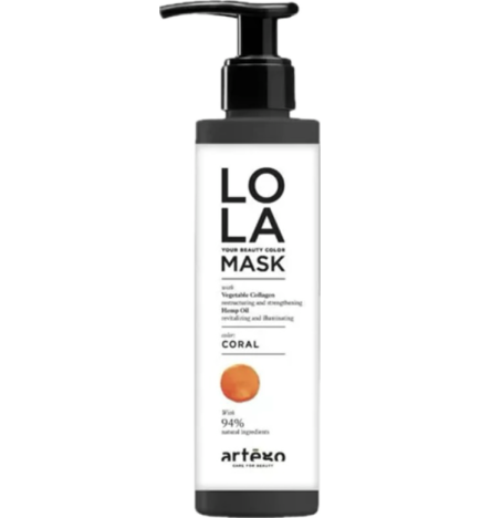 ARTEGO - LOLA MASK CORAL (200ml) Maschera colorante