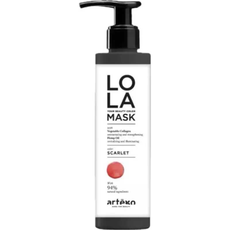 ARTEGO - LOLA MASK SCARLET (200ml) Coloring mask