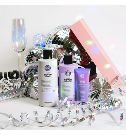 MARIA NILA - Sheer Silver Beauty Box