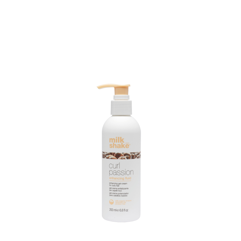 MILK SHAKE - CURL PASSION ENHANCING FLUID (200ml) Gel-emphasizing cream for curly hair MILK SHAKE - CURL PASSION ENHANCING FLUID (200ml) Gel-emphasizing cream for curly hair