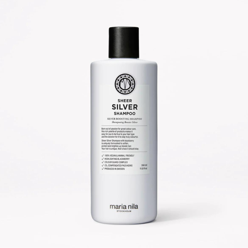 MARIA NILA - Sheer Silver Shampoo (350ml) Shampoo anti yellow MARIA NILA - Sheer Silver Shampoo (350ml) Shampoo anti yellow