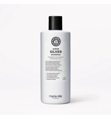 MARIA NILA - Sheer Silver Shampoo (350ml) Shampoo anti giallo