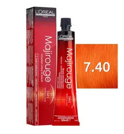 L'OREAL PROFESSIONNEL MAJIROUGE 7.40 Biondo rame intenso (50ml)