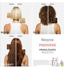 KÉRASTASE - PREMIERE TRIO RIPARATORE - Filler 90ml - Bain 250ml - Fondant Fluidité 250ml