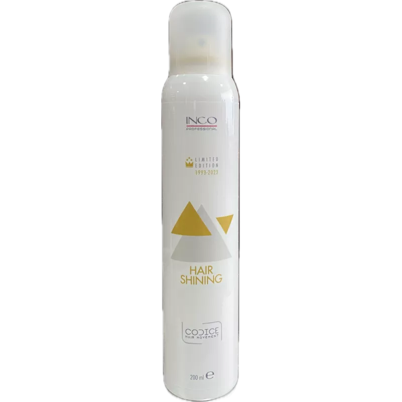 INCO - CODICE FULL - HAIR SHINING (200ml) Spray illuminante INCO - CODICE FULL - HAIR SHINING (200ml) Spray illuminante