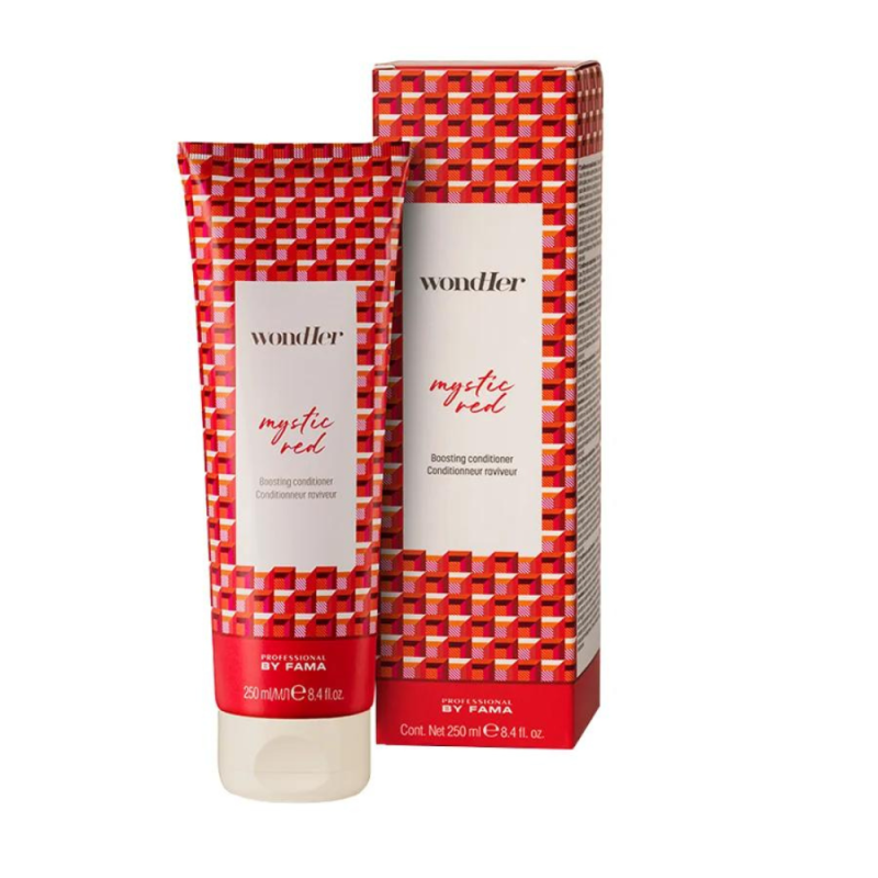 BY FAMA - WONDER - MYSTIC RED - BOOSTING CONDITIONER (250ml) Red hair balm copper BY FAMA - WONDER - MYSTIC RED - BOOSTING CONDITIONER (250ml) Red hair balm copper