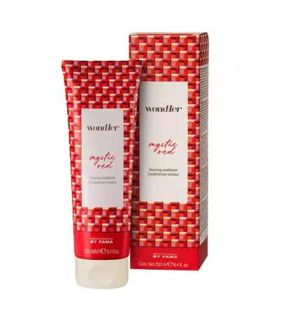 BY FAMA - WONDHER - MYSTIC RED - BOOSTING CONDITIONER (250ml) Balsamo per capelli rossi rame