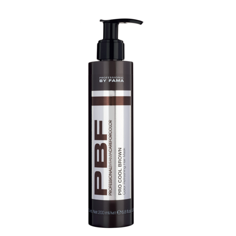 PROFESSIONAL BY FAMA - PBF CARE FOR COLOR - PRO COOL BROWN (200ml) Mask PROFESSIONAL BY FAMA - PBF CARE FOR COLOR - PRO COOL BROWN (200ml) Mask