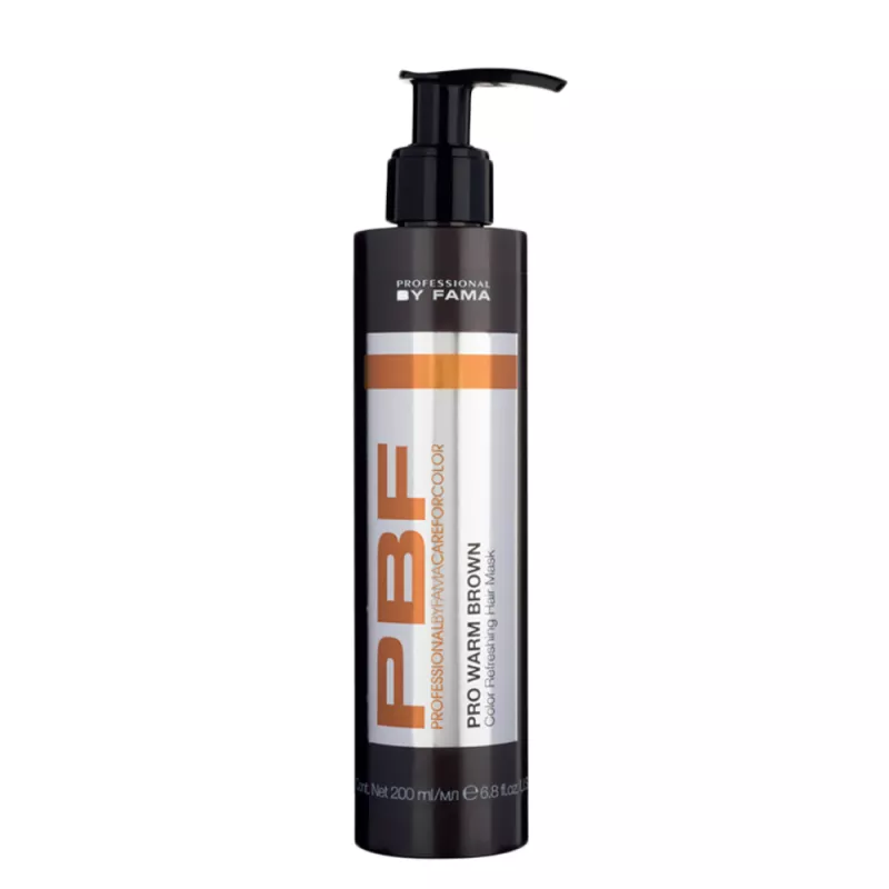 PROFESSIONAL BY FAMA - PBF CARE FOR COLOR - PRO WARM BROWN (200ml) Maschera PROFESSIONAL BY FAMA - PBF CARE FOR COLOR - PRO WARM BROWN (200ml) Maschera