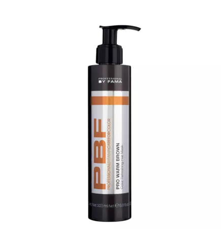 PROFESSIONAL BY FAMA - PBF CARE FOR COLOR - PRO WARM BROWN (200ml) Maschera