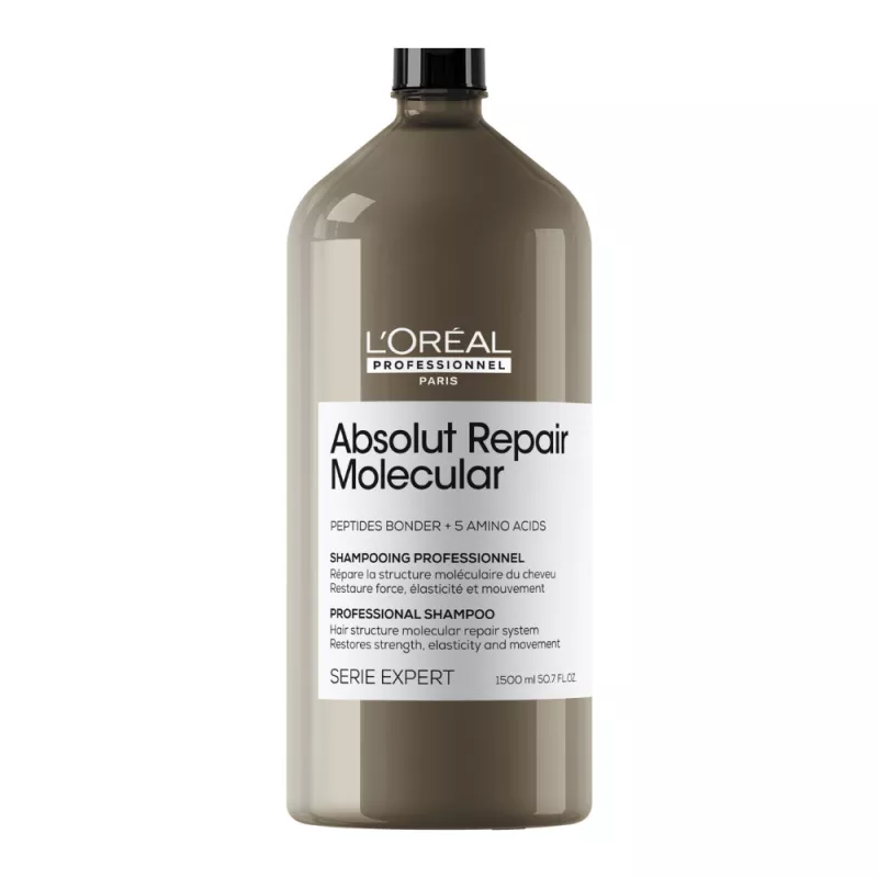 L'OREAL - ABSOLUT REPAIR MOLECULAR SHAMPOO (1500ml) Shampoo for damaged hair L'OREAL - ABSOLUT REPAIR MOLECULAR SHAMPOO (1500ml) Shampoo for damaged hair