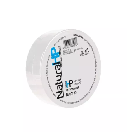 NATURAL HP - Action Hair Macho (100ml) Cera fissaggio extra forte