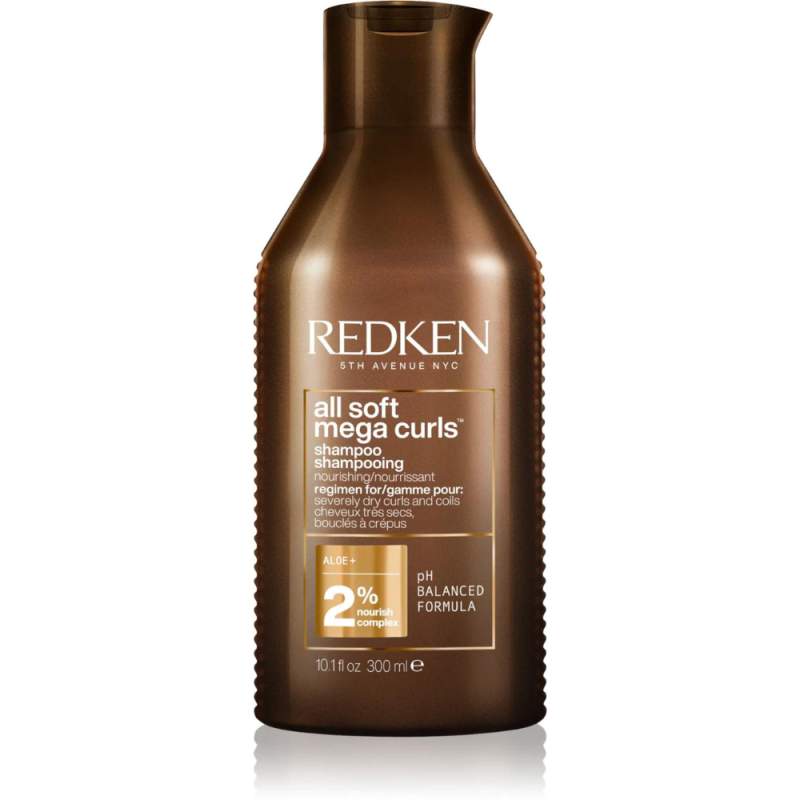 REDKEN - ALL SOFT MEGA CURLS SHAMPOO (300ml) Shampoo for curly hair REDKEN - ALL SOFT MEGA CURLS SHAMPOO (300ml) Shampoo for curly hair