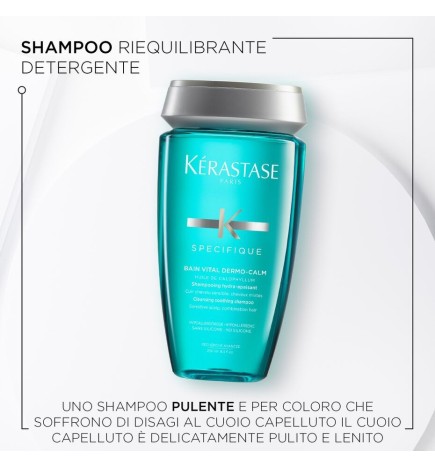 CERASTASE - SPECIFIC - BAIN VITAL DERMO-CALM (250ml) Shampoo lenitivo