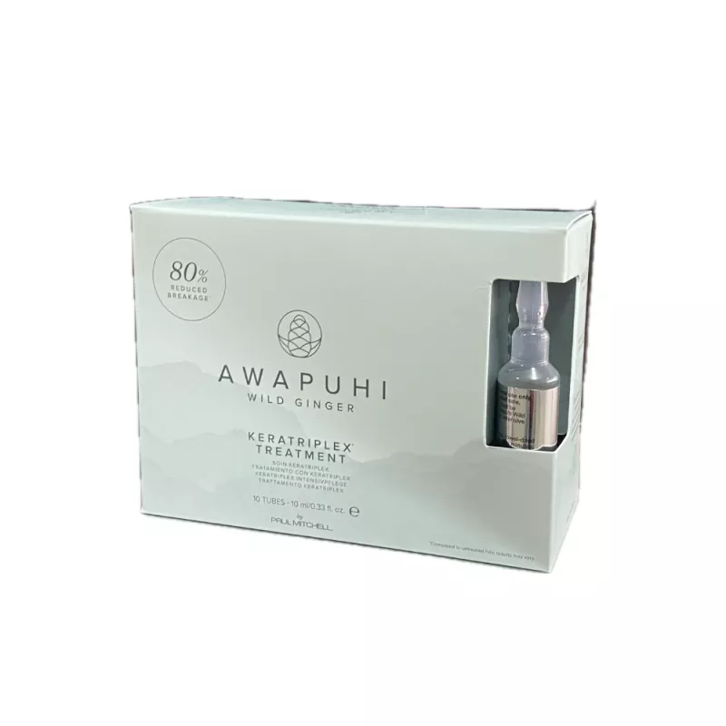 PAUL MITCHELL - Awapuhi Wild Ginger Keratriplex Treatment (10x10ml) Trattamento alla cheratina PAUL MITCHELL - Awapuhi Wild Ginger Keratriplex Treatment (10x10ml) Trattamento alla cheratina