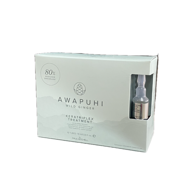 Paul Mitchell - Awapuhi Wild Ginger Keratriplex Treatment (10x10ml) Paul Mitchell - Awapuhi Wild Ginger Keratriplex Treatment (10x10ml)