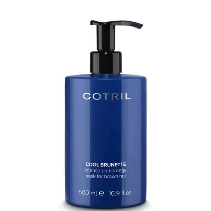 COTRIL - COOL BRUNETTE INTENSE ANTI-ORANGE MASK (500ml) Maschera intensa anti-arancio per capelli marroni COTRIL - COOL BRUNETTE INTENSE ANTI-ORANGE MASK (500ml) Maschera intensa anti-arancio per capelli marroni
