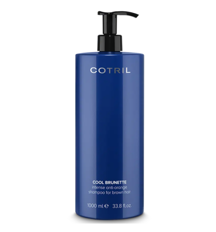 Cotril - Cool Brunette intense Anti-Orange Shampoo (1000ml) Shampoo intenso anti-arancio