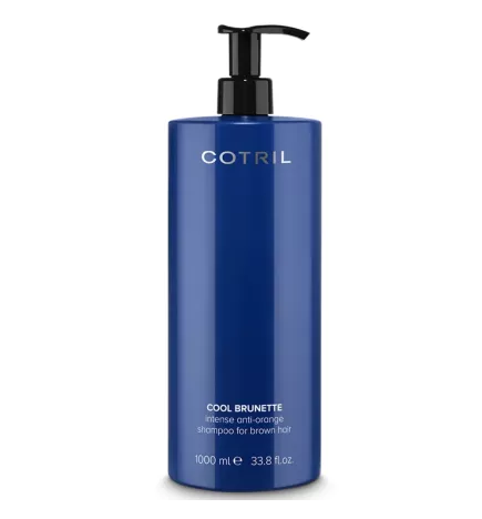 COTRIL - COOL BRUNETTE INTENSE ANTI-ORANGE SHAMPOO (1000ml) Shampoo intenso anti-arancio per capelli castani