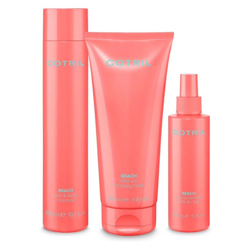 COTRIL - BEACH TRIO Hair & Body Shampoo - Mask - Milk COTRIL - BEACH TRIO Hair & Body Shampoo - Mask - Milk