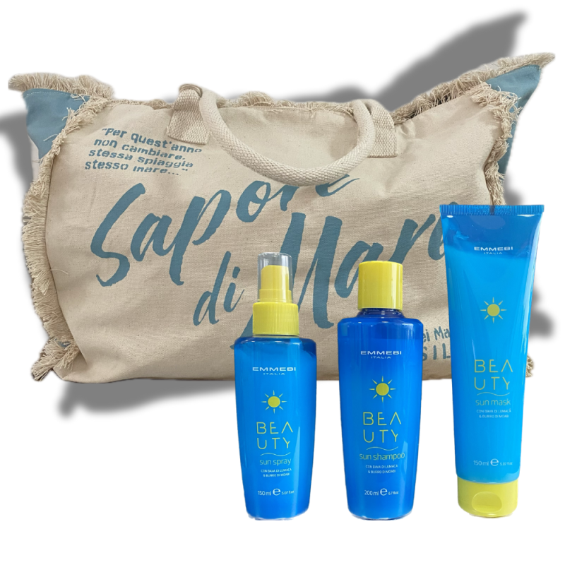 EMMEBI ITALY - BEAUTY SUN KIT - SHAMPOO - MASK - SPRAY