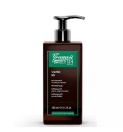 FRAMESI - BARBER GEN - SHAVING GEL (250ml) Gel da rasatura trasparente