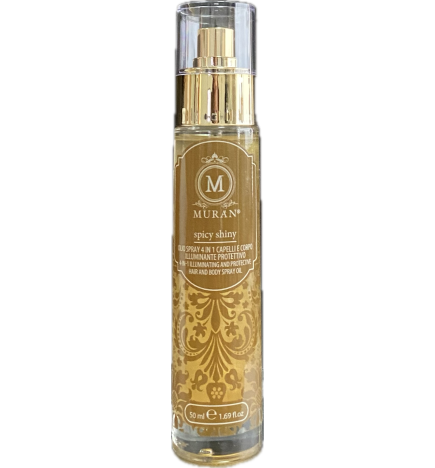 MURAN - SPICY SHINY OLIO SPRAY 4 in 1 (50ml) Olio capelli e corpo