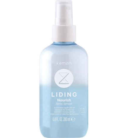 Kemon - Liding Nourish Spray 2phase (200ml) Spray districante capelli sfibrati