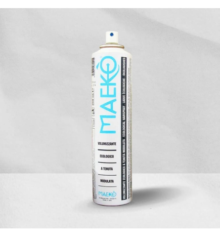 MAEKO' - LACCA ECOLOGICA VOLUMIZZANTE (350ml) Lacca volumizzante