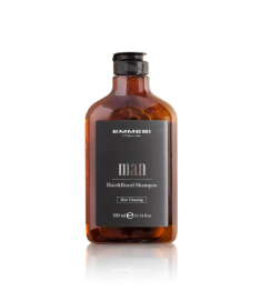 EMMEBI ITALY - MAN HAIR & BEARD SHAMPOO (250ml) Shampoo beard and hair