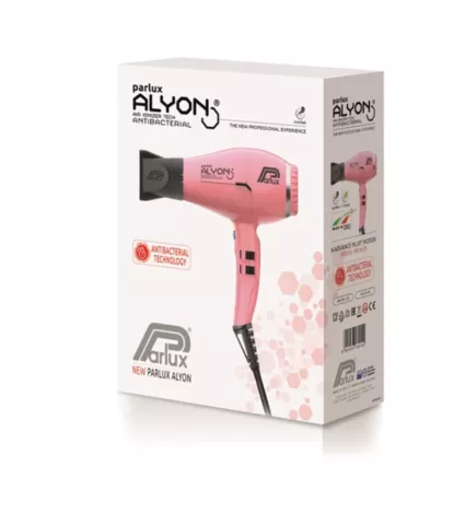 PARLUX - ALYON PHON ROSA - Phon professionale con tecnologia antibatterica