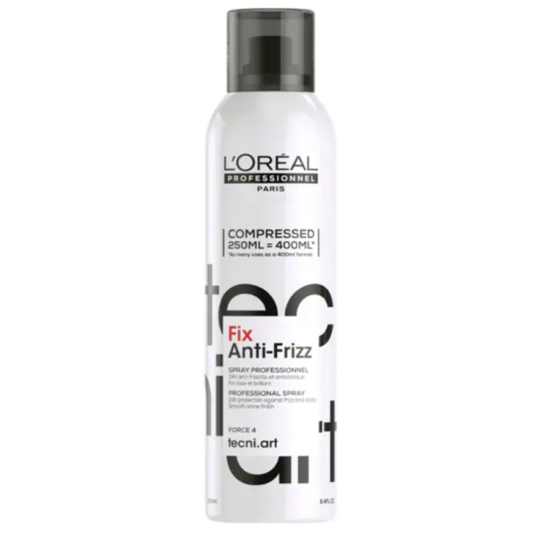 L'OREAL PROFESSIONNEL - TECNI.ART FIX ANTI-FRIZZ SPRAY (250ml) Spray fissaggio forte L'OREAL PROFESSIONNEL - TECNI.ART FIX ANTI-FRIZZ SPRAY (250ml) Spray fissaggio forte