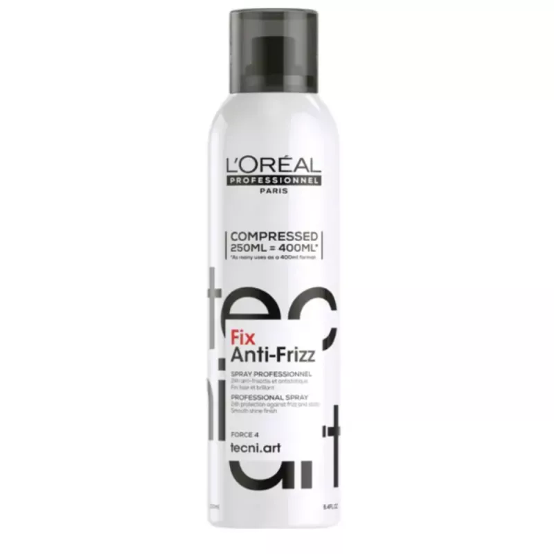 L'OREAL PROFESSIONNEL - TECNI.ART FIX ANTI-FRIZZ SPRAY (250ml) Spray fissaggio forte L'OREAL PROFESSIONNEL - TECNI.ART FIX ANTI-FRIZZ SPRAY (250ml) Spray fissaggio forte