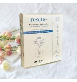 ARTE'GO - KIT RESCUE FIALE (10x8ml)+ Shampoo treatment anti-cade