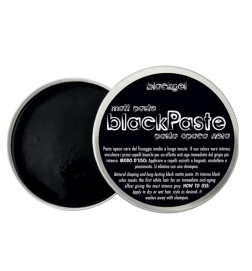 MAEKO' - BLACK PASTE (100ml) Cera Nera Opaca per capelli a forte tenuta