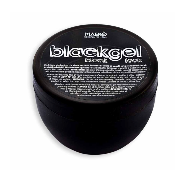 MAEKO' - BLACK GEL - BLACK LOOK (300ml) Black gel MAEKO' - BLACK GEL - BLACK LOOK (300ml) Black gel