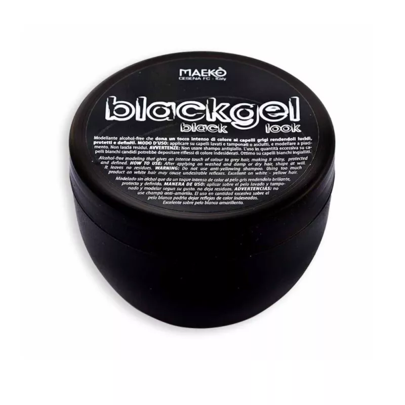 MAEKO' - BLACK GEL - BLACK LOOK (300ml) Black gel MAEKO' - BLACK GEL - BLACK LOOK (300ml) Black gel
