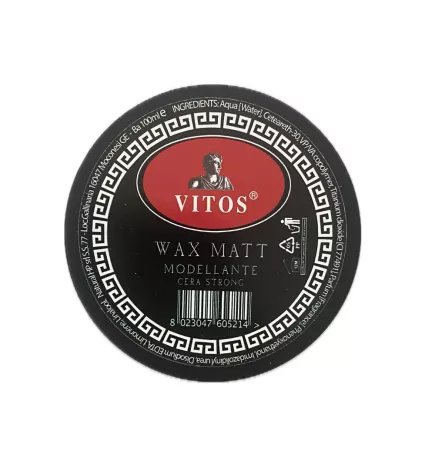 VITOS - WAX MATT MODELLANTE (100ml) Cera strong