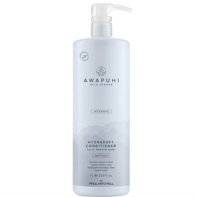 PAUL MITCHELL - AWAPUHI HYDRATE HYDRASOFT CONDITIONER (1000ml) Hydrating balm PAUL MITCHELL - AWAPUHI HYDRATE HYDRASOFT CONDITIONER (1000ml) Hydrating balm