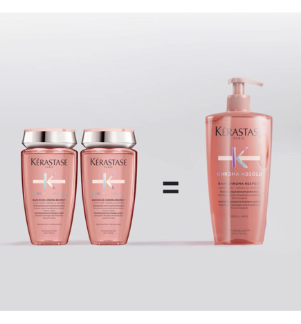 CHROMA ABSOLU BAIN CHROMA RESPECT (500ml) Shampoo Capelli