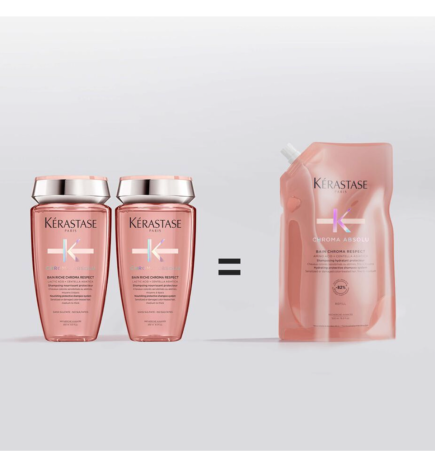KÉRASTASE - CHROMA ABSOLU BAIN CHROMA RESPECT (500ml) Shampoo capelli fini