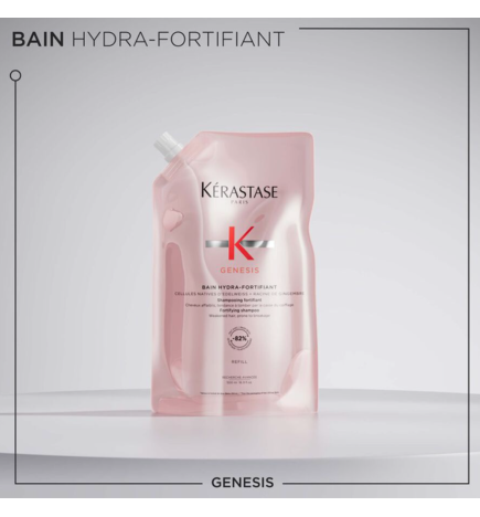 KÉRASTASE - GENESIS - Bath Hydra-Fortifiant (500ml) Anti-Rottura Fortifiant Shampoo